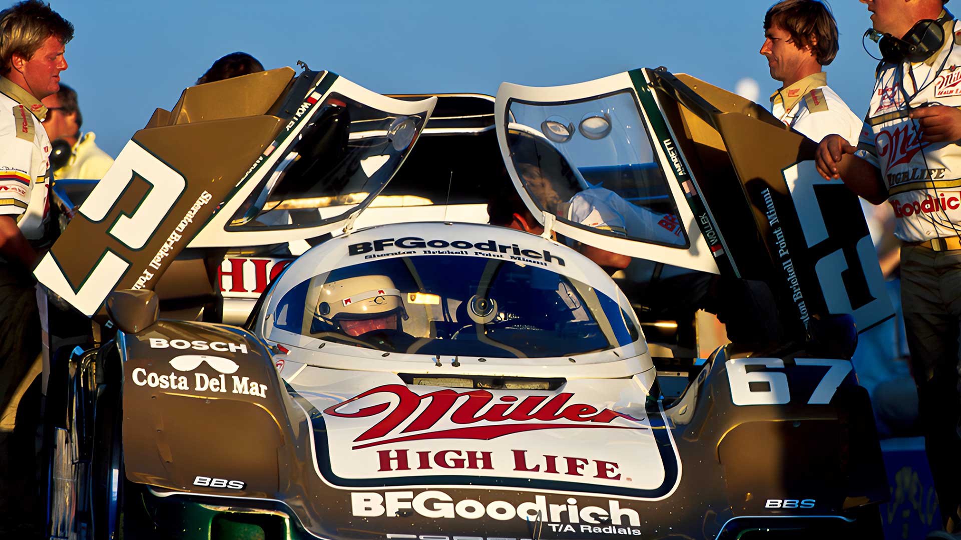 Busby Racing Miller Beer Porsche 962 - BFGoodrich Racing